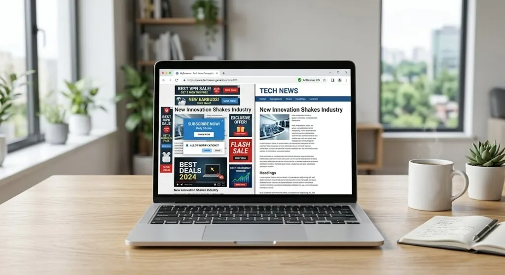 Total Adblock available through the Chrome Web Store